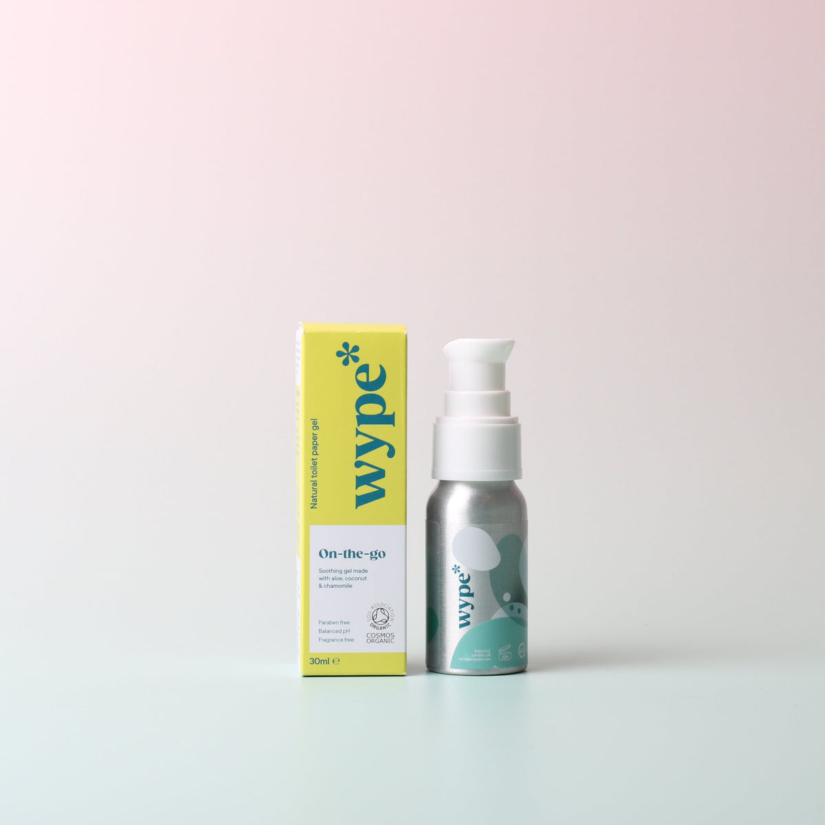 Wype Natural Toilet Paper Gel Mini 30ml Little Green Basket