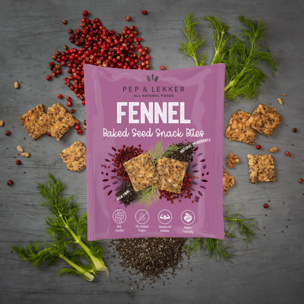 
                  
                    Pep & Lekker - Fennel Seed Snack 30g
                  
                