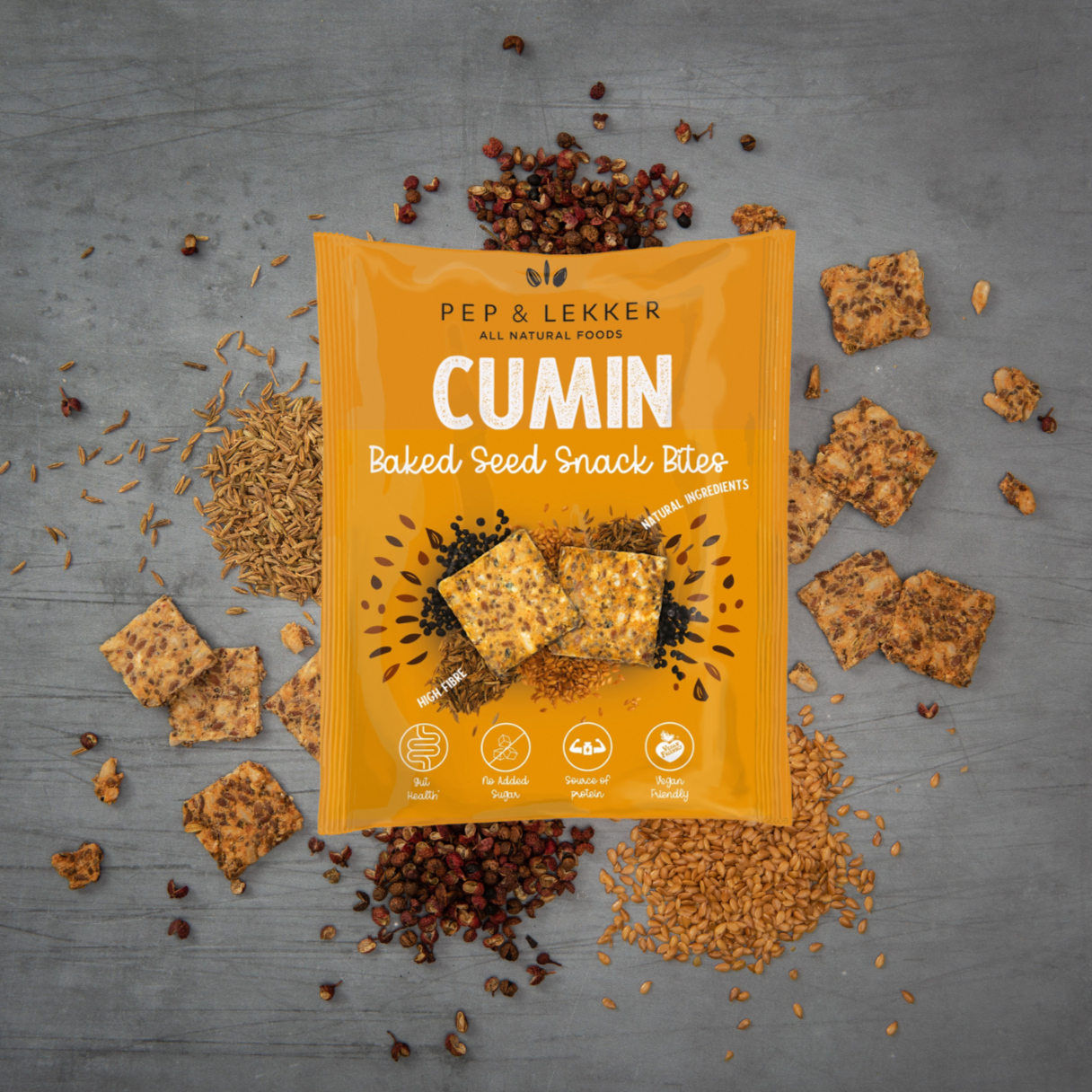 PEP & LEKKER - Cumin Seed Snack 30g