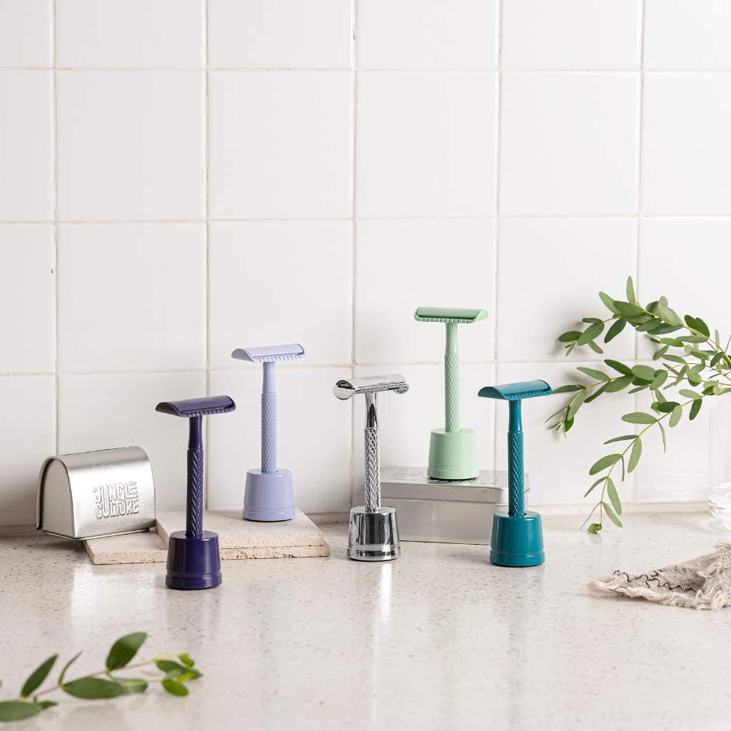 Diamond Grip Jungle Culture Reusable Razors