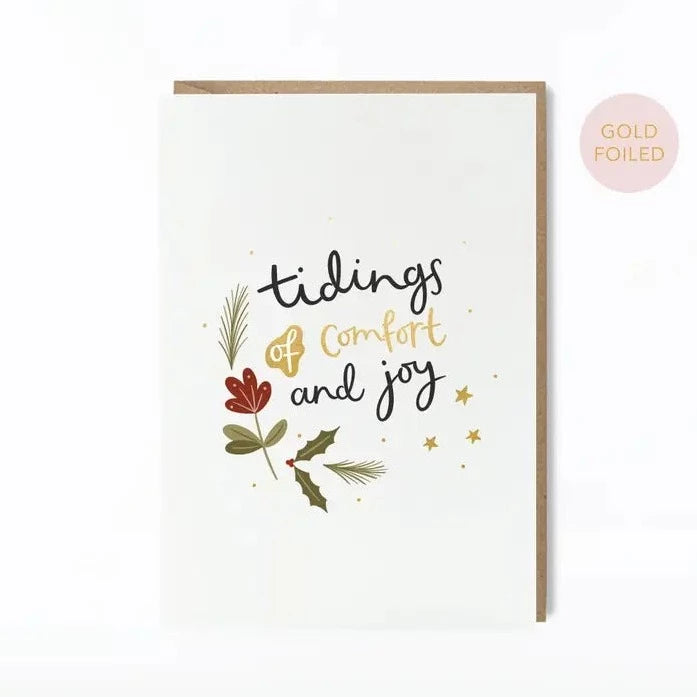 Abbie Imagine - Tidings of Comfort and Joy Christmas Card