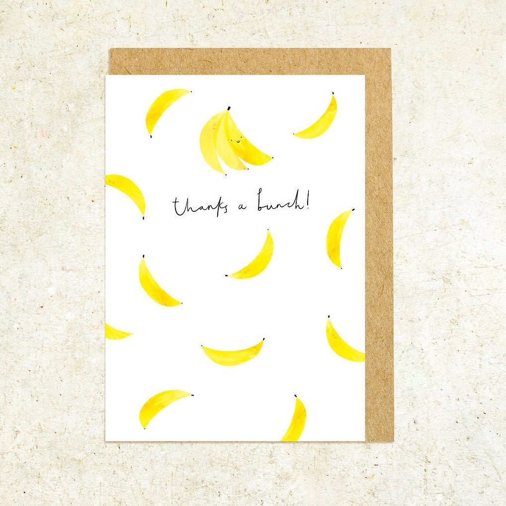 Shrew & Co Thank You Card. Made in the U.K and printed on 100% recycled paper