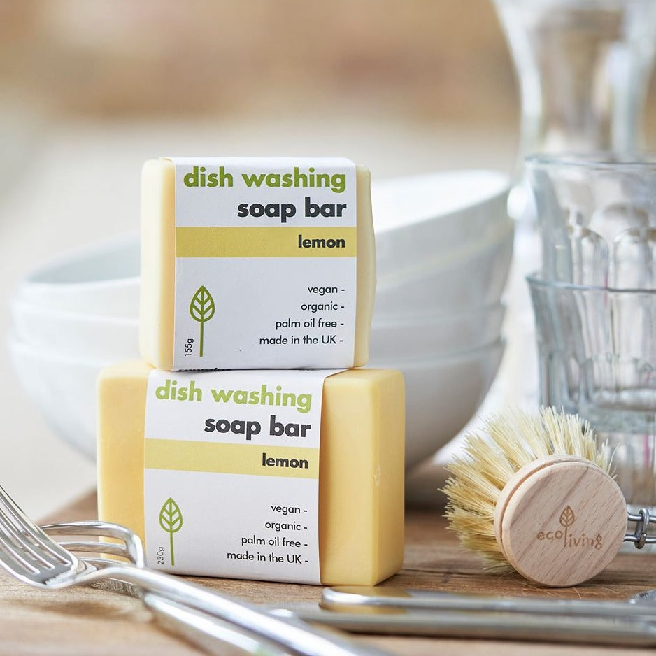 Eco Living - Dishwashing Soap Bar, Lemon 155g