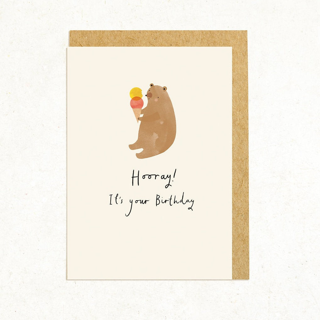 Shrew & Co Birthday Card. Made in the U.K and printed on 100% recycled paper