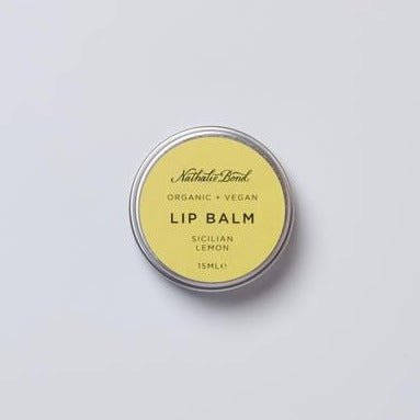 Nathalie Bond lip balm. Made with the finest sustainably sourced organic and vegan ingredients
