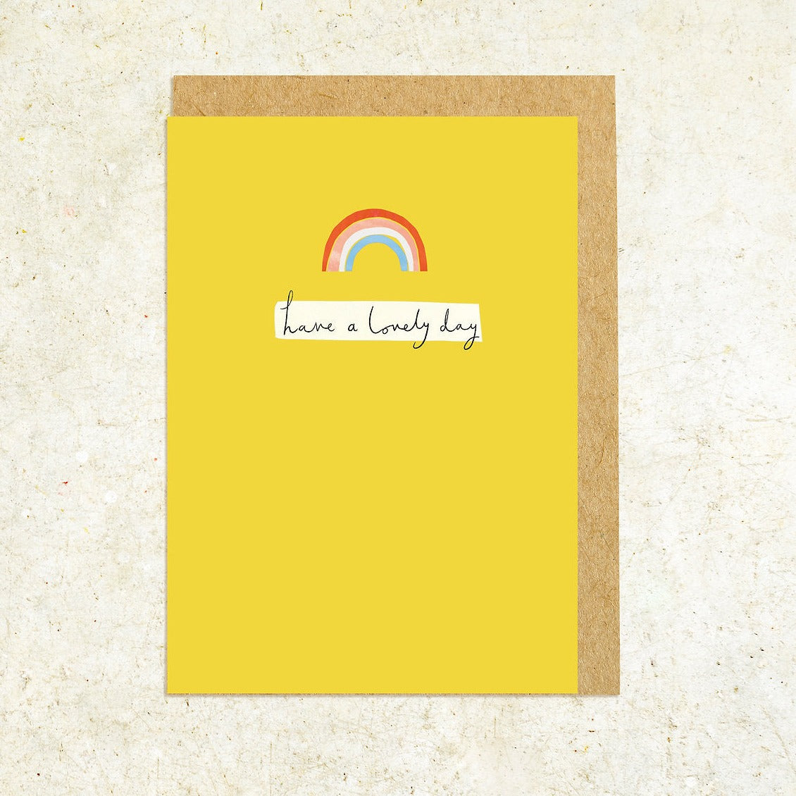 Shrew & Co Have a Lovely Day Card. Made in the U.K and printed on 100% recycled paper