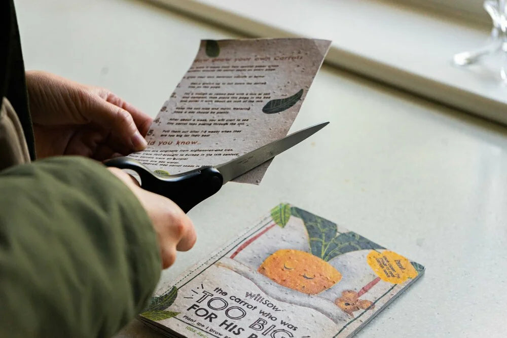 
                  
                    Willsow plantable children's book with seeds
                  
                