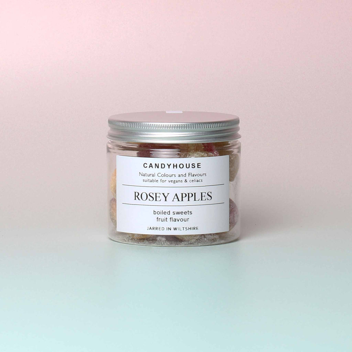 Candyhouse Rosey Apples Hard Boiled Sweets, 120g Little Green Basket