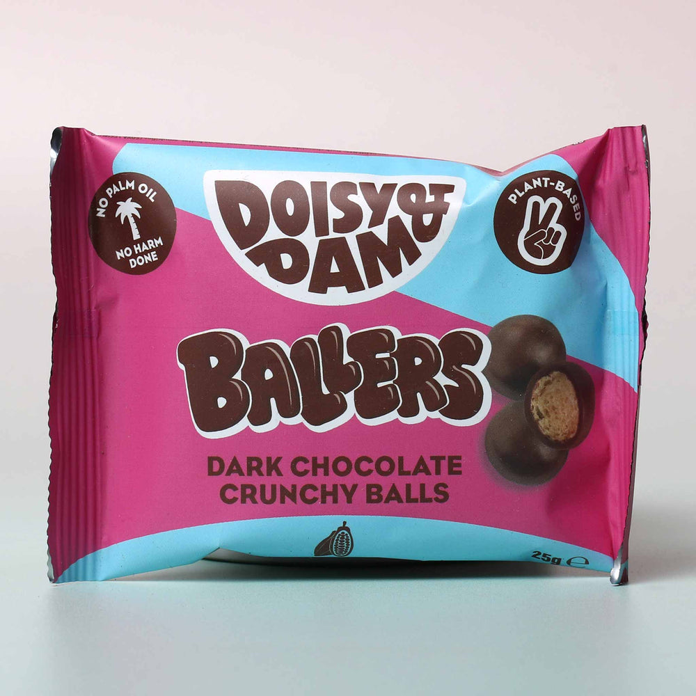 Doisy & Dam - Dark Choc Coated Puffed Rice Balls