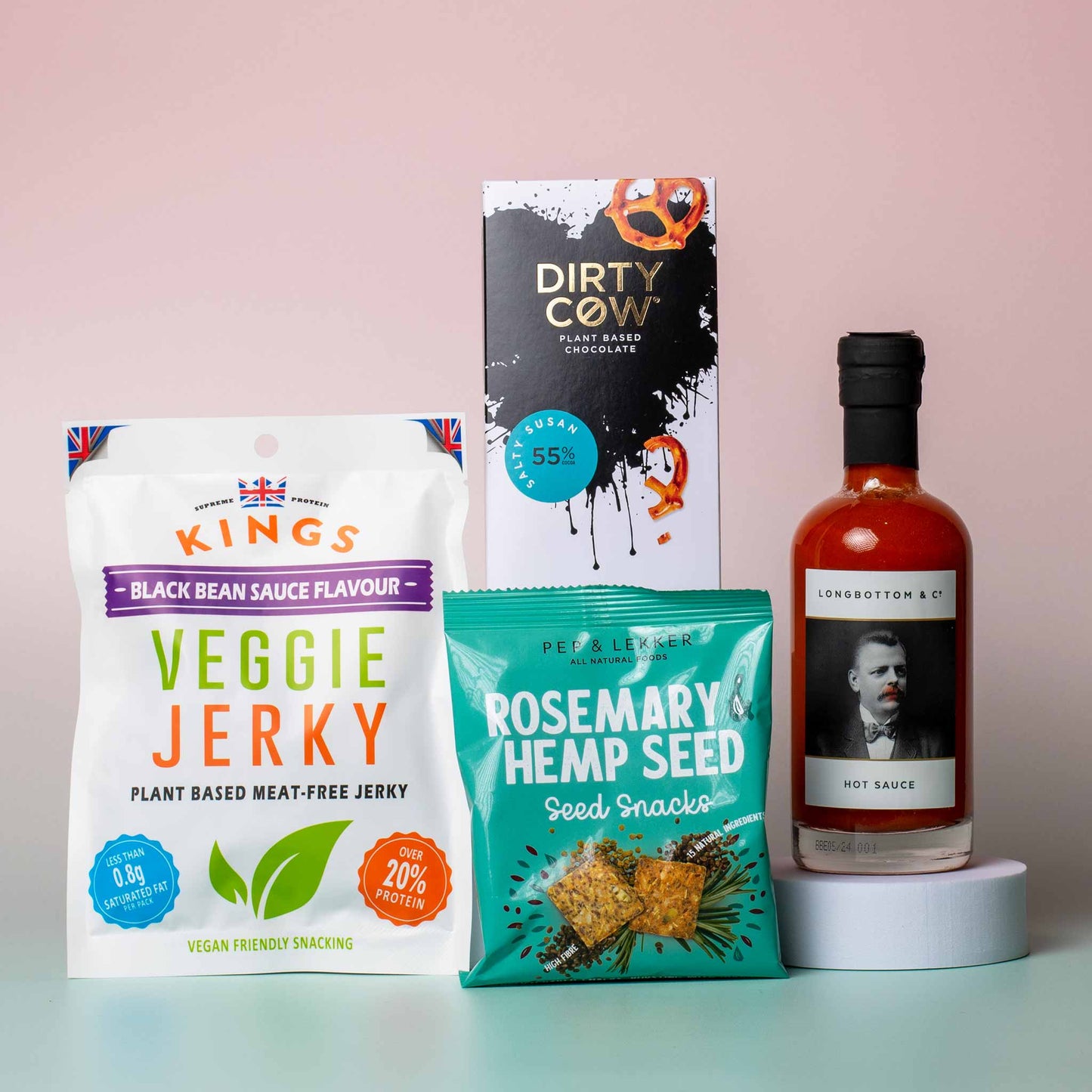 Vegan Snack Hamper Item Display