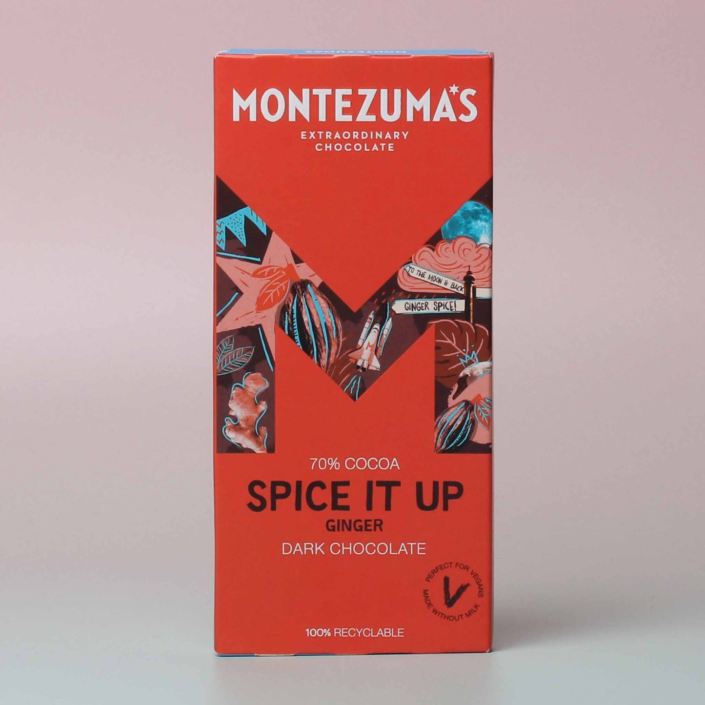 
                  
                    montezumas spice it up vegan chocolate
                  
                