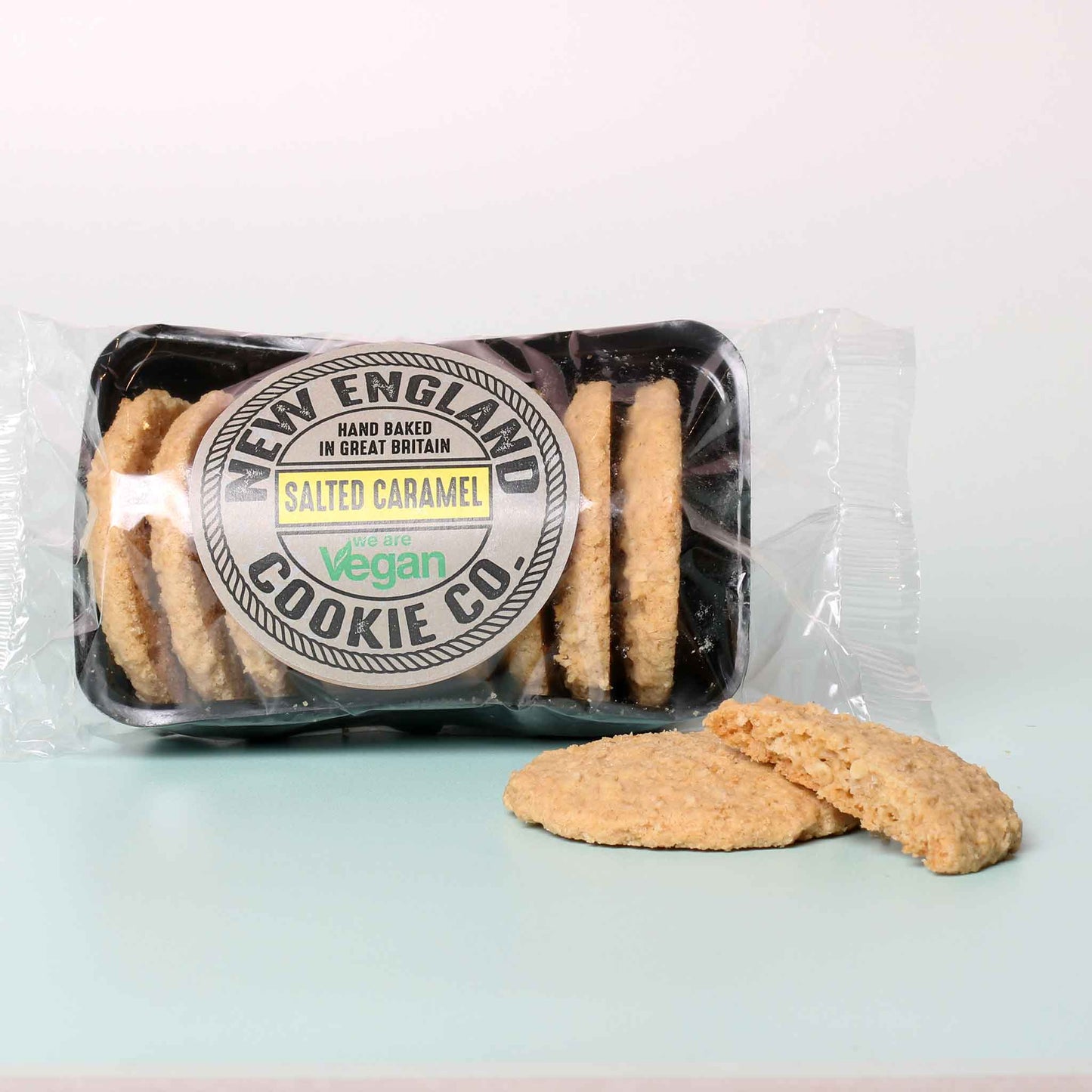 New England Cookie Co. - Salted Caramel Biscuits Open