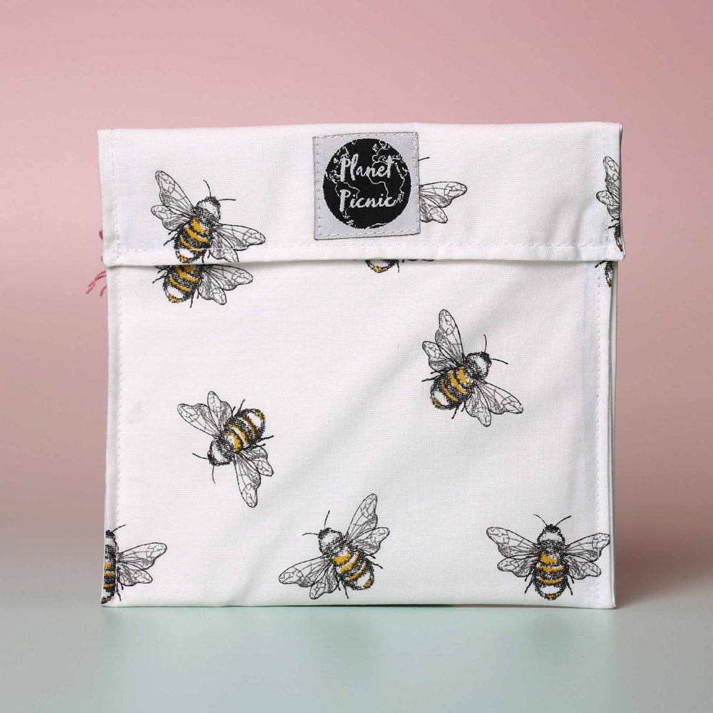 Planet Picnic - Reusable Sandwich Bag Bees