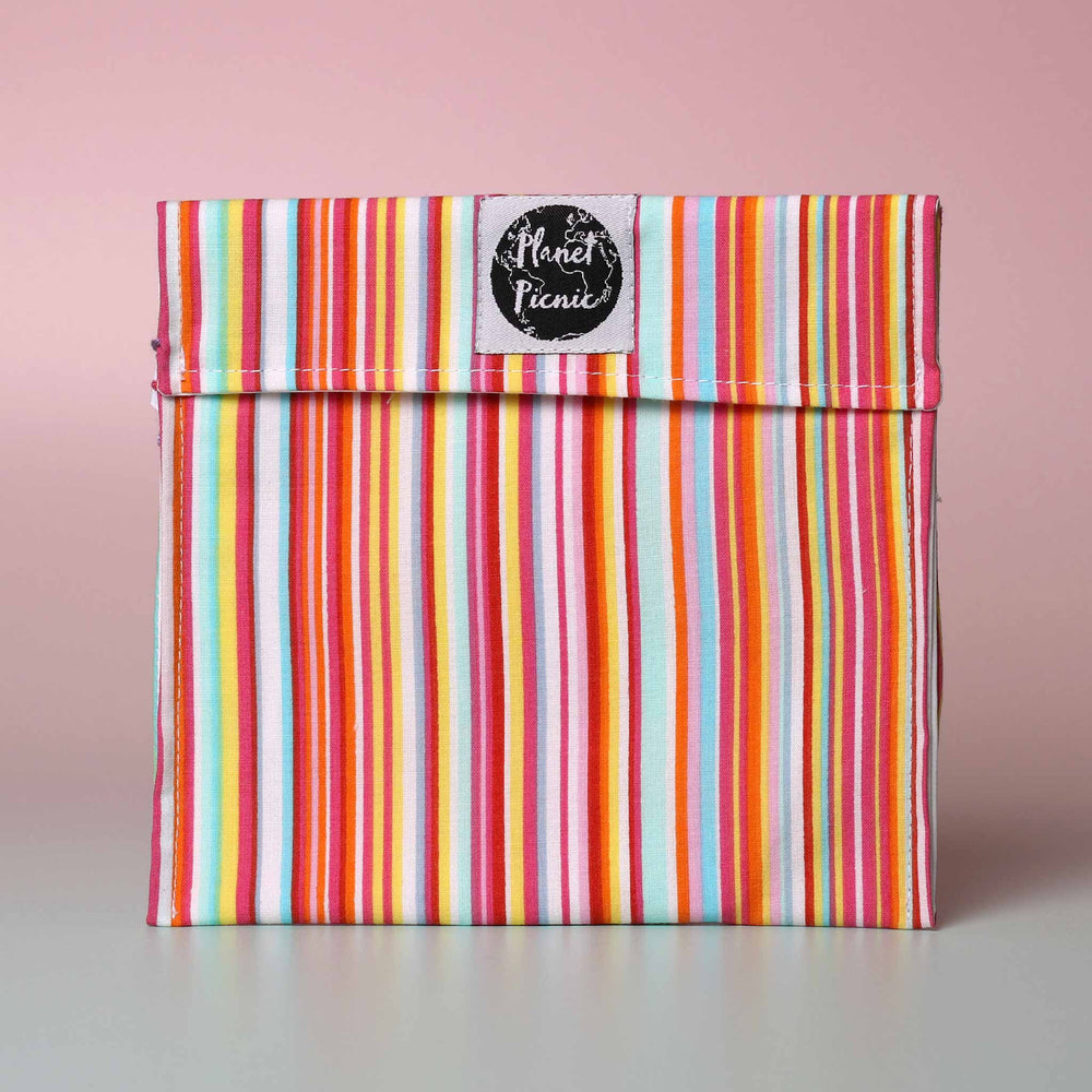 Planet Picnic - Reusable Sandwich Bag Stripes