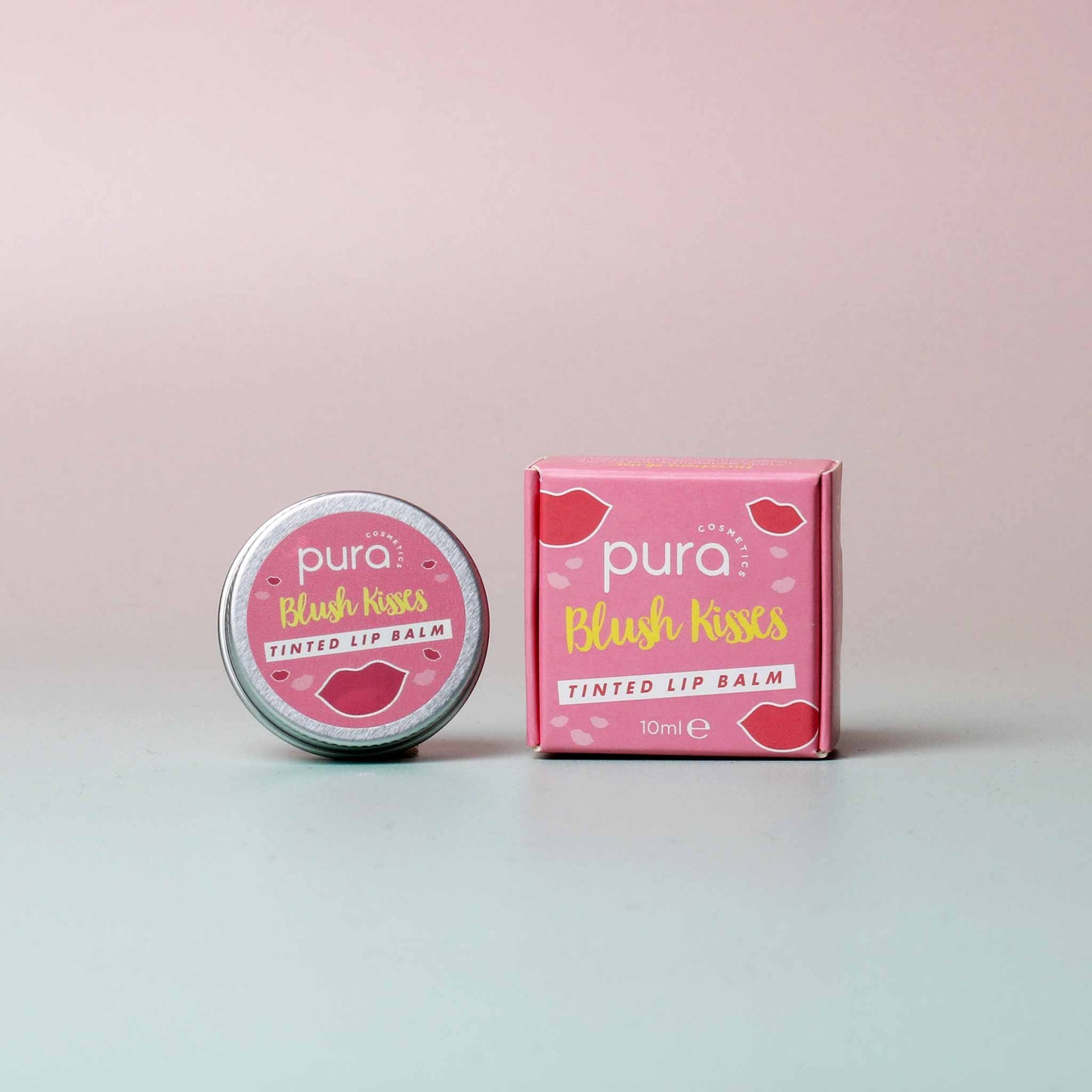 
                  
                    Pura Cosmetics Blush Kisses Tinted Lip Balm. Vegan, cruelty free, plastic free, small batch and UK made.
                  
                