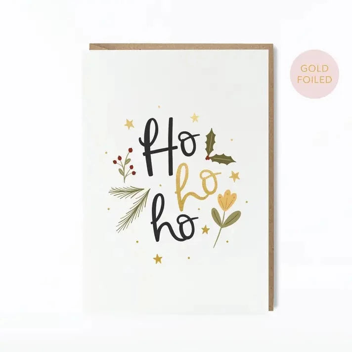 Abbie Imagine - Ho Ho Ho Christmas Card