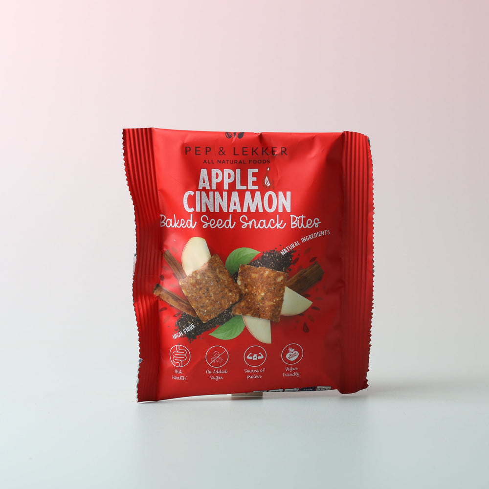 PEP & LEKKER - Apple & Cinnamon Seed Snack 30g Ingredients