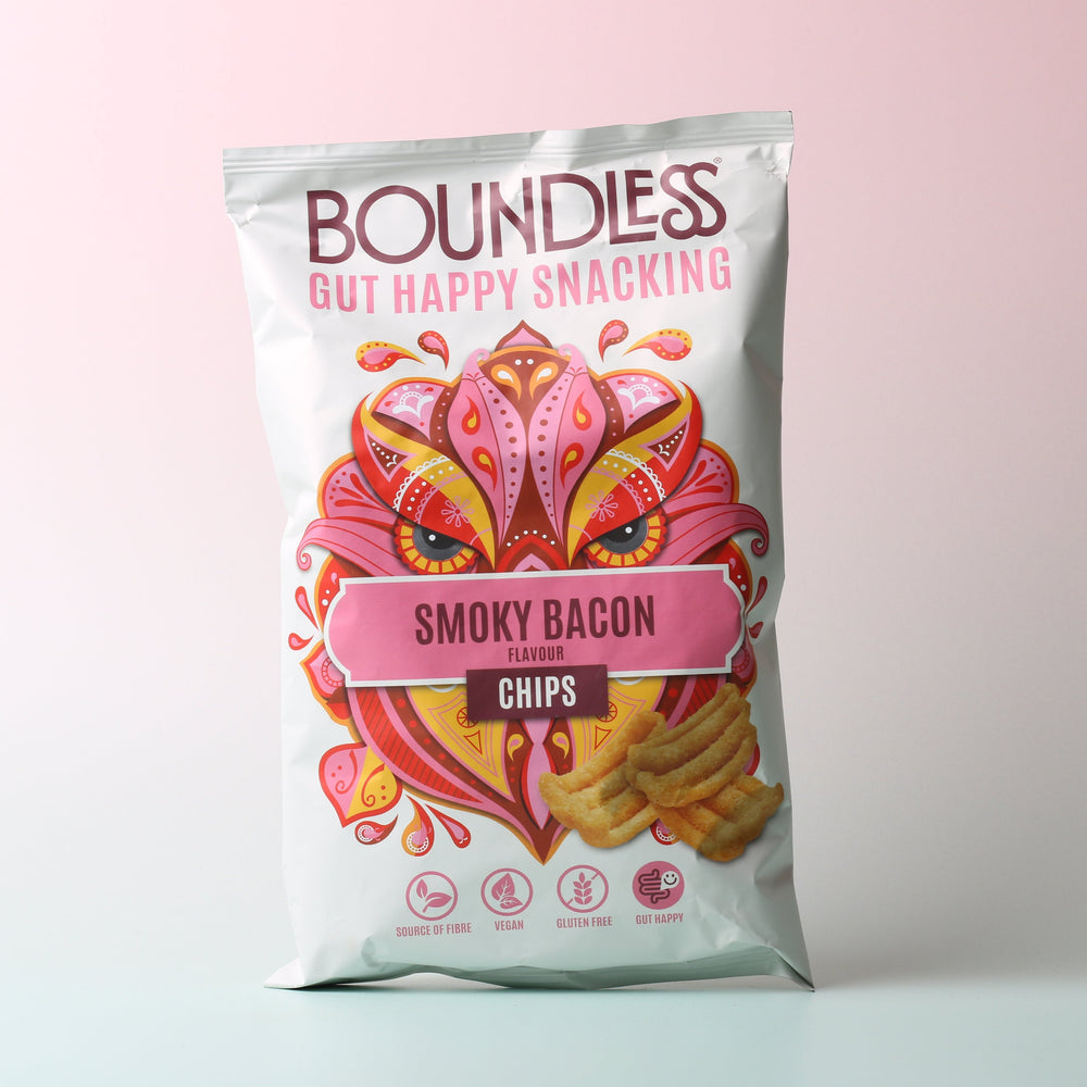 Boundless Smoky Bacon Activated Chips 80g