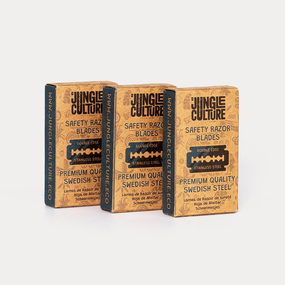 Double Edge Razor Blades for Eco Razors Three Boxes
