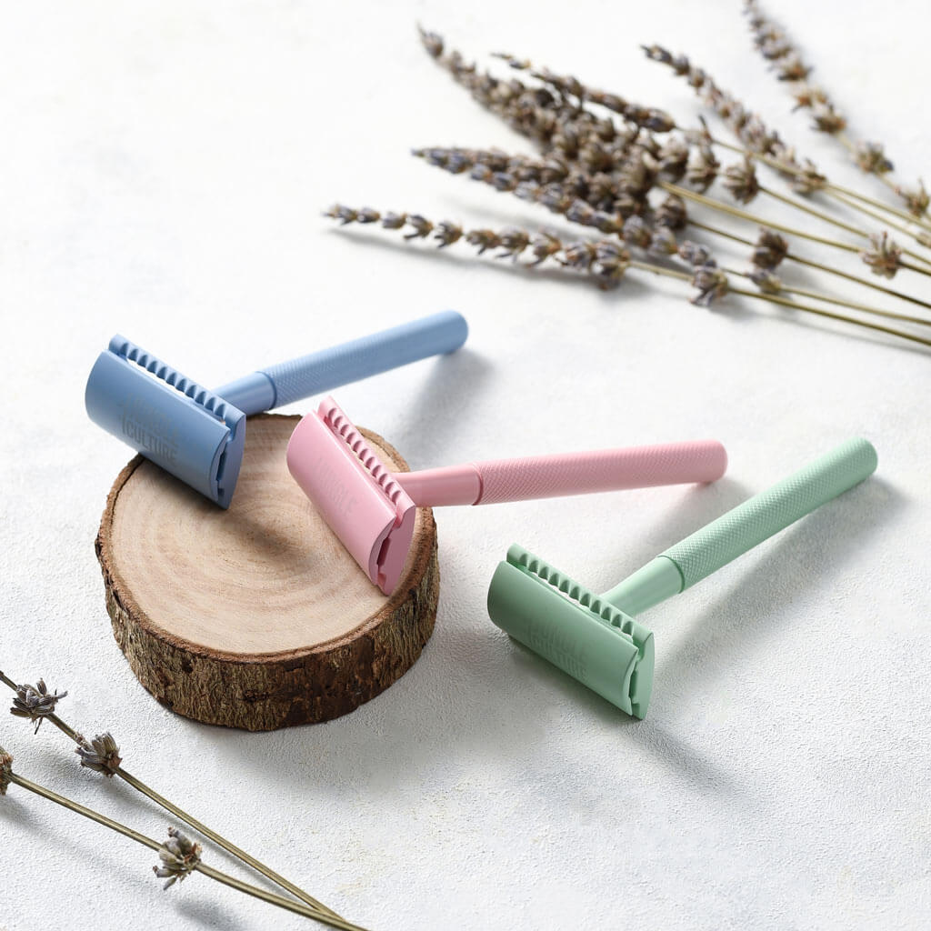 
                  
                    Reusable Safety Razors for Women & Men | Eco-Friendly Metal Razor-1
                  
                