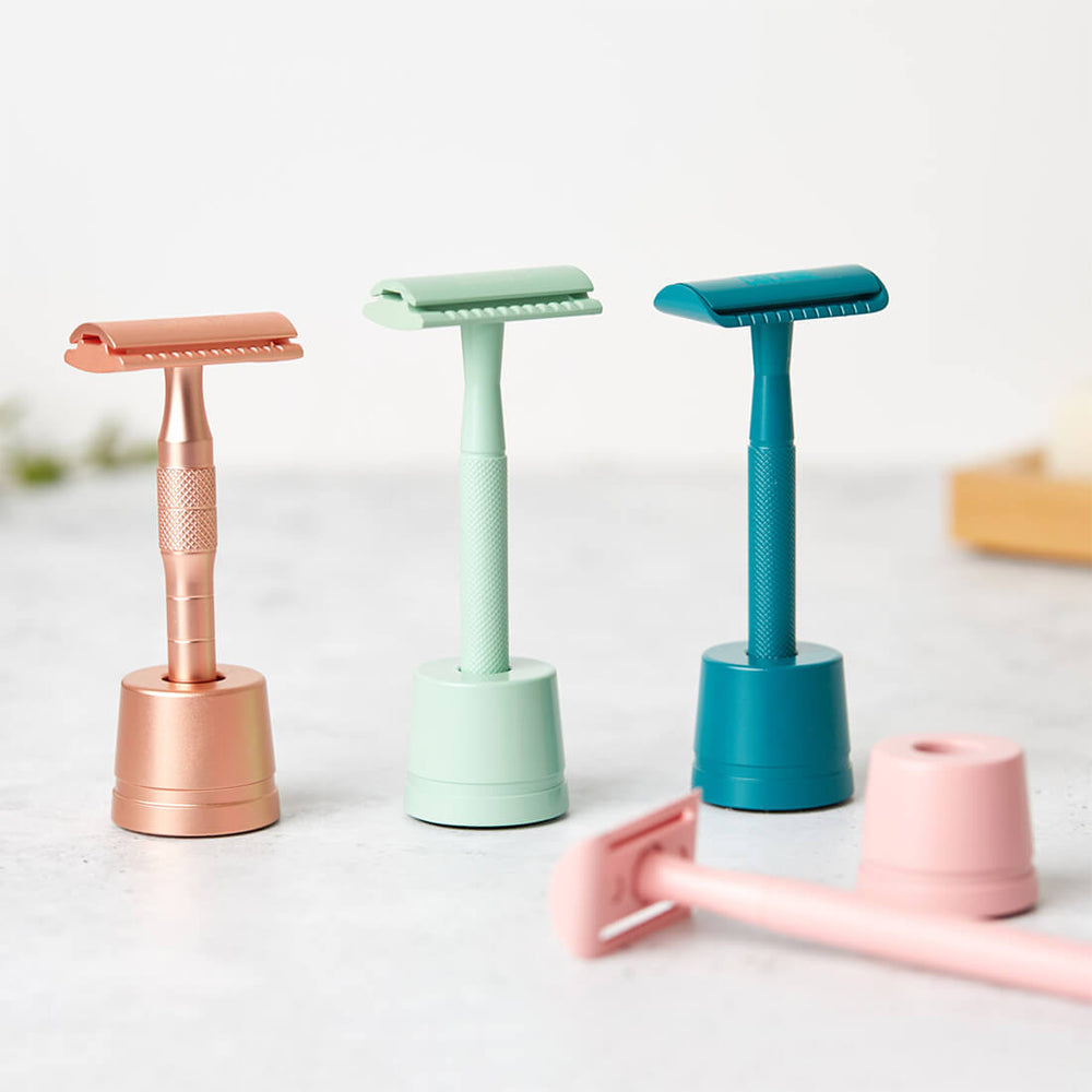 
                  
                    Reusable Safety Razors for Women & Men | Eco-Friendly Metal Razor-2
                  
                