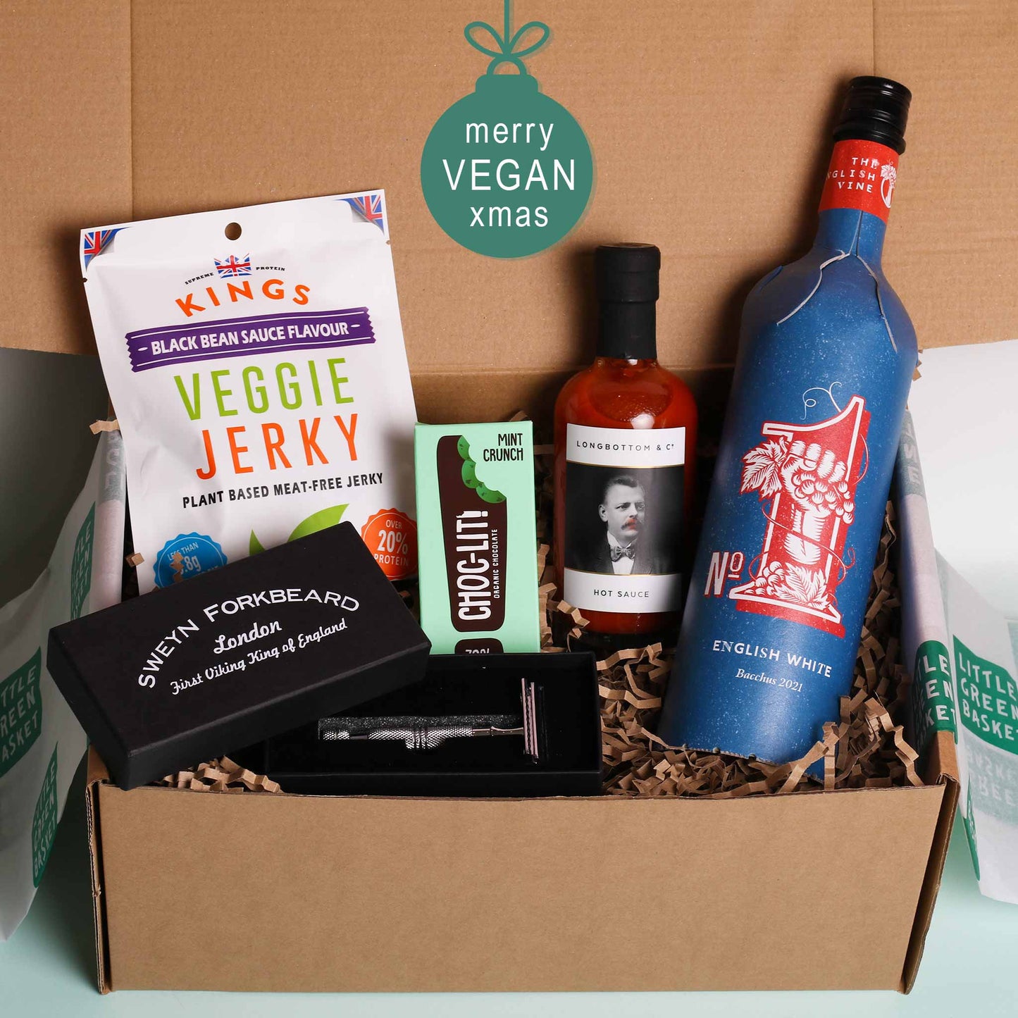 Large Vegan Gift Box - for Him. Wonderful gift for that special someone.