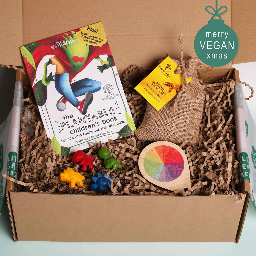 Kids Vegan Gift Box with Eco Toy