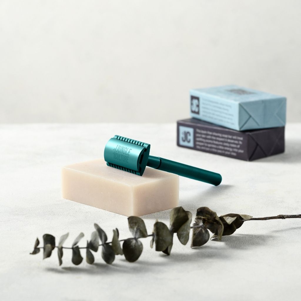 
                  
                    Teal Safety Razor | Reusable, Eco-friendly Razor (Includes 10x blades)-2
                  
                