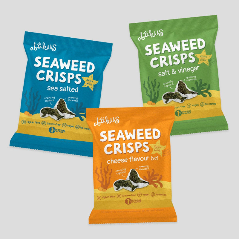
                  
                    Abakus Seaweed Crisps - Cheese Flavour
                  
                