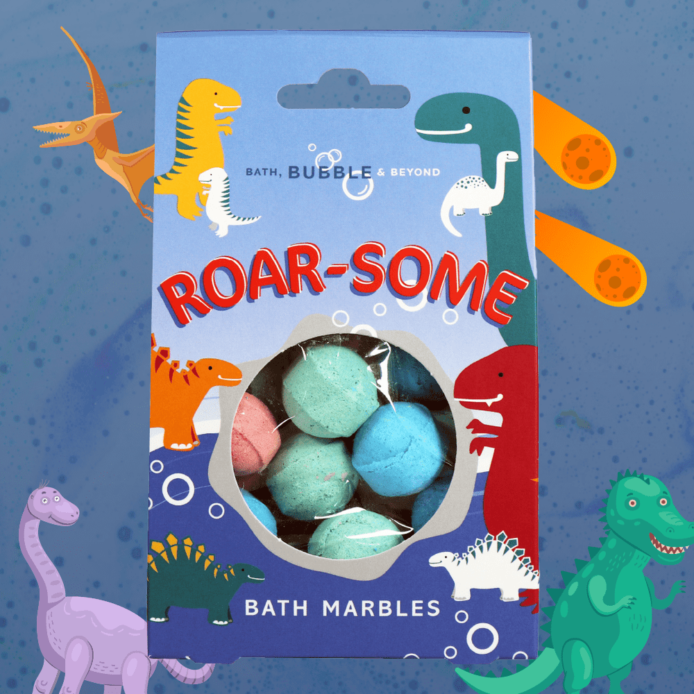 
                  
                    Kids bath box with soap and bath fizzers - dinosaur bath fizzers
                  
                