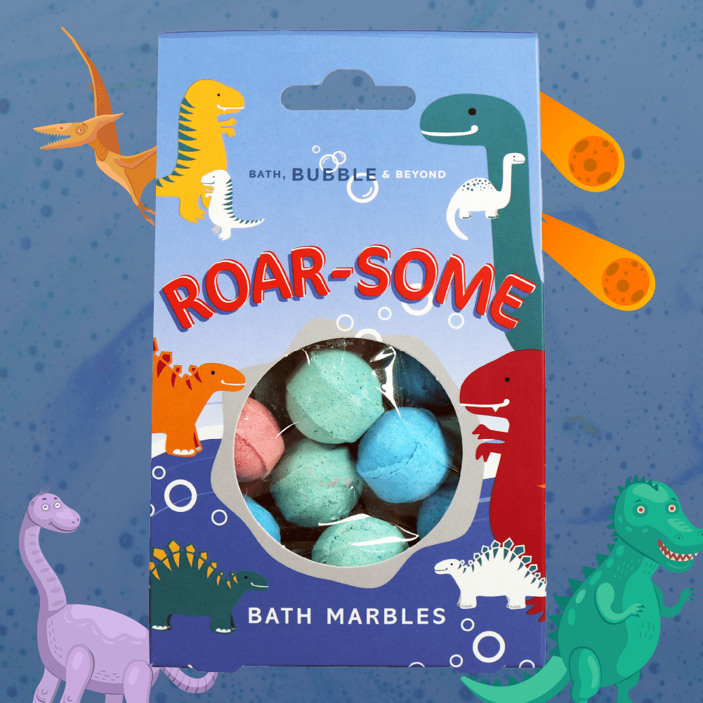 
                  
                    Kids bath box with soap and bath fizzers - dinosaur bath fizzers
                  
                