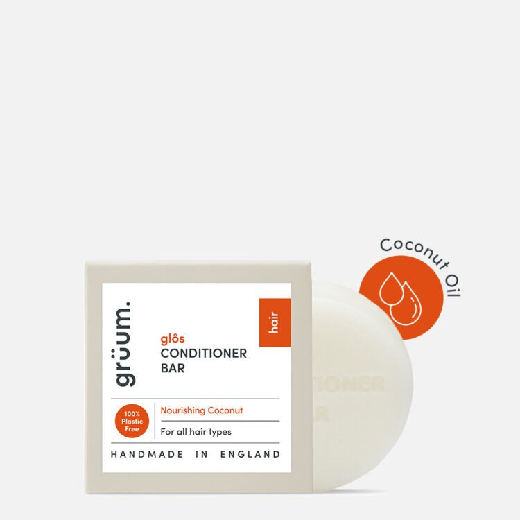 Gruum glôs Conditioner Bar, Nourishing with coconut 50g