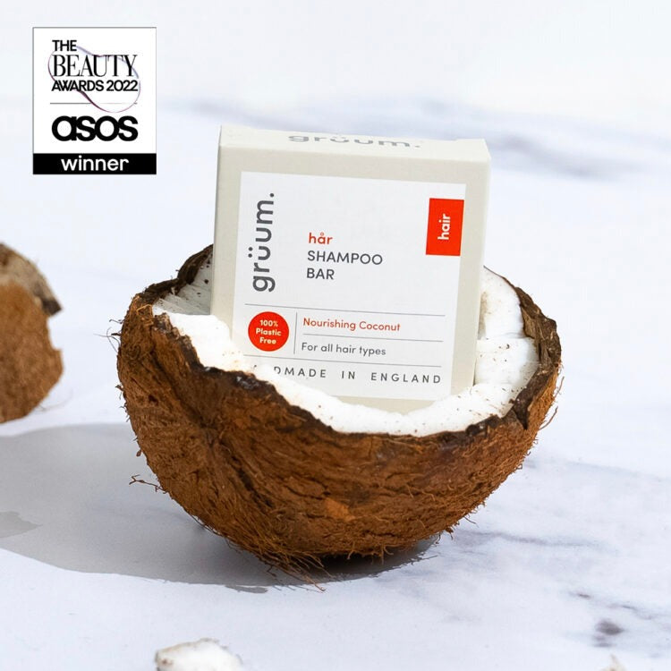 Gruum hår Shampoo Bar, Nourishing with coconut 50g
