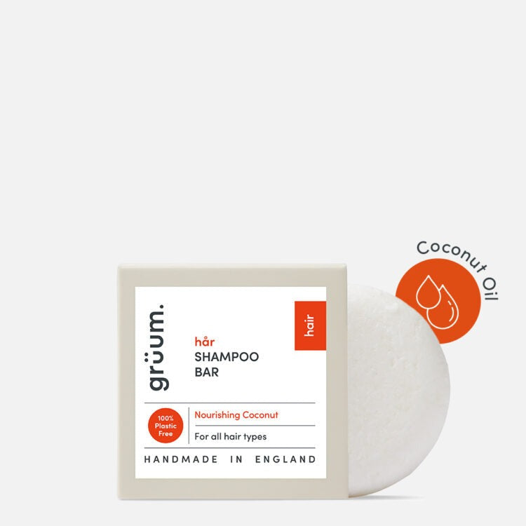 Gruum hår Shampoo Bar, Nourishing with coconut 50g