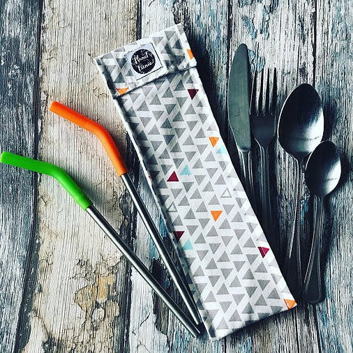 
                  
                    Planet Picnic Reusable Straw & Cutlery Bag. Perfect for out and about
                  
                