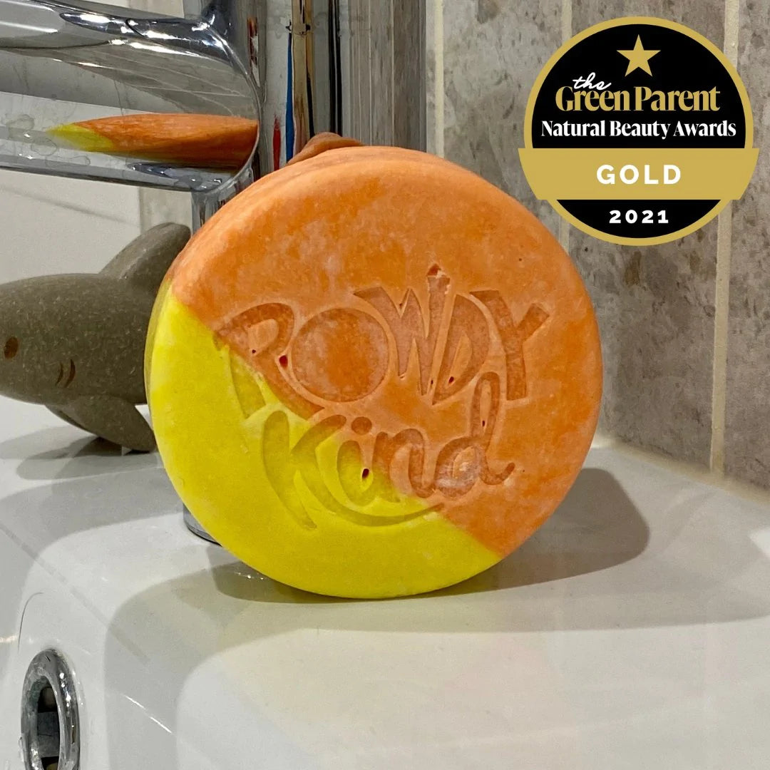 Rowdy Kind Orange You Awesome Hair & Everywhere soap Bar for Kids