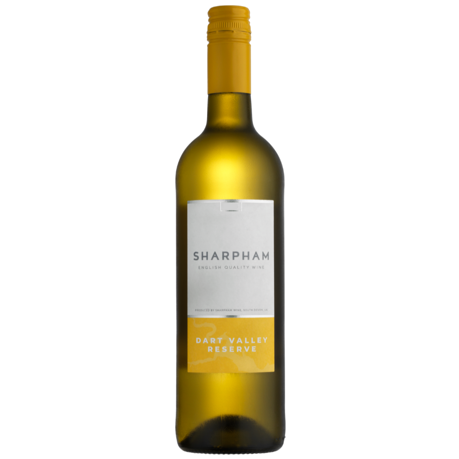 
                  
                    Fruity English White Wine Sharpham Dart Valley Reserve made in Devon England  
                  
                