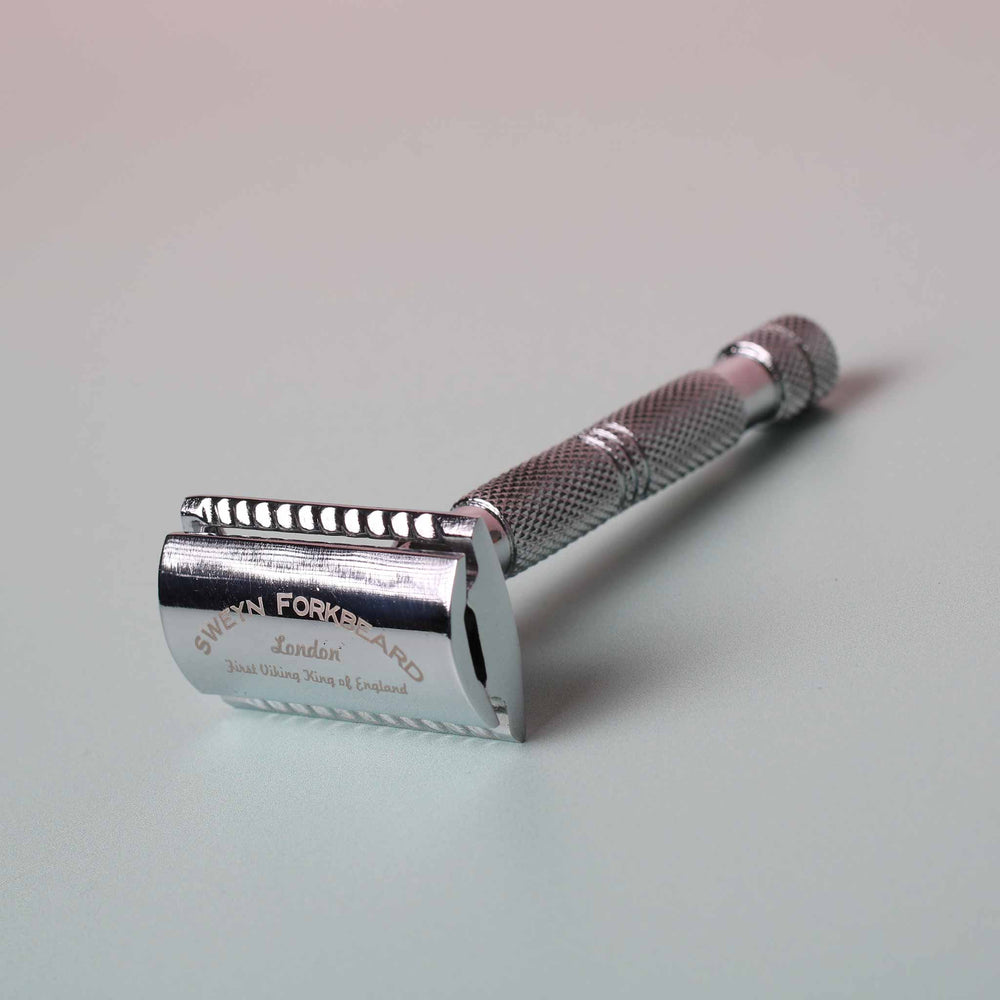 
                  
                    Sweyn Forkbeard - Safety Razor SF1 Silver
                  
                