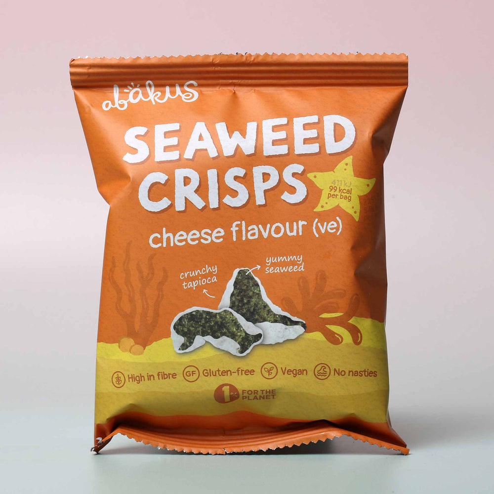 Abakus Seaweed Crisps - Cheese Flavour