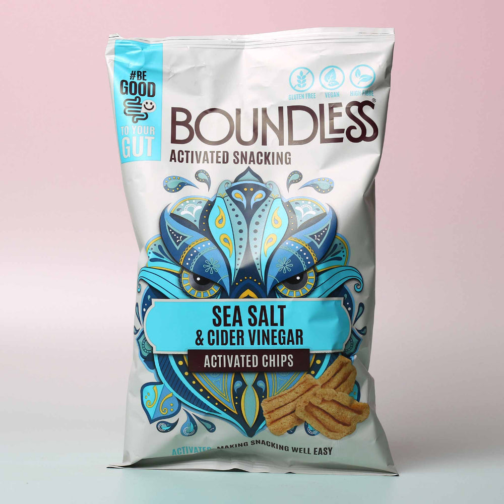 
                  
                    boundless activated snacking sea salt crisps
                  
                