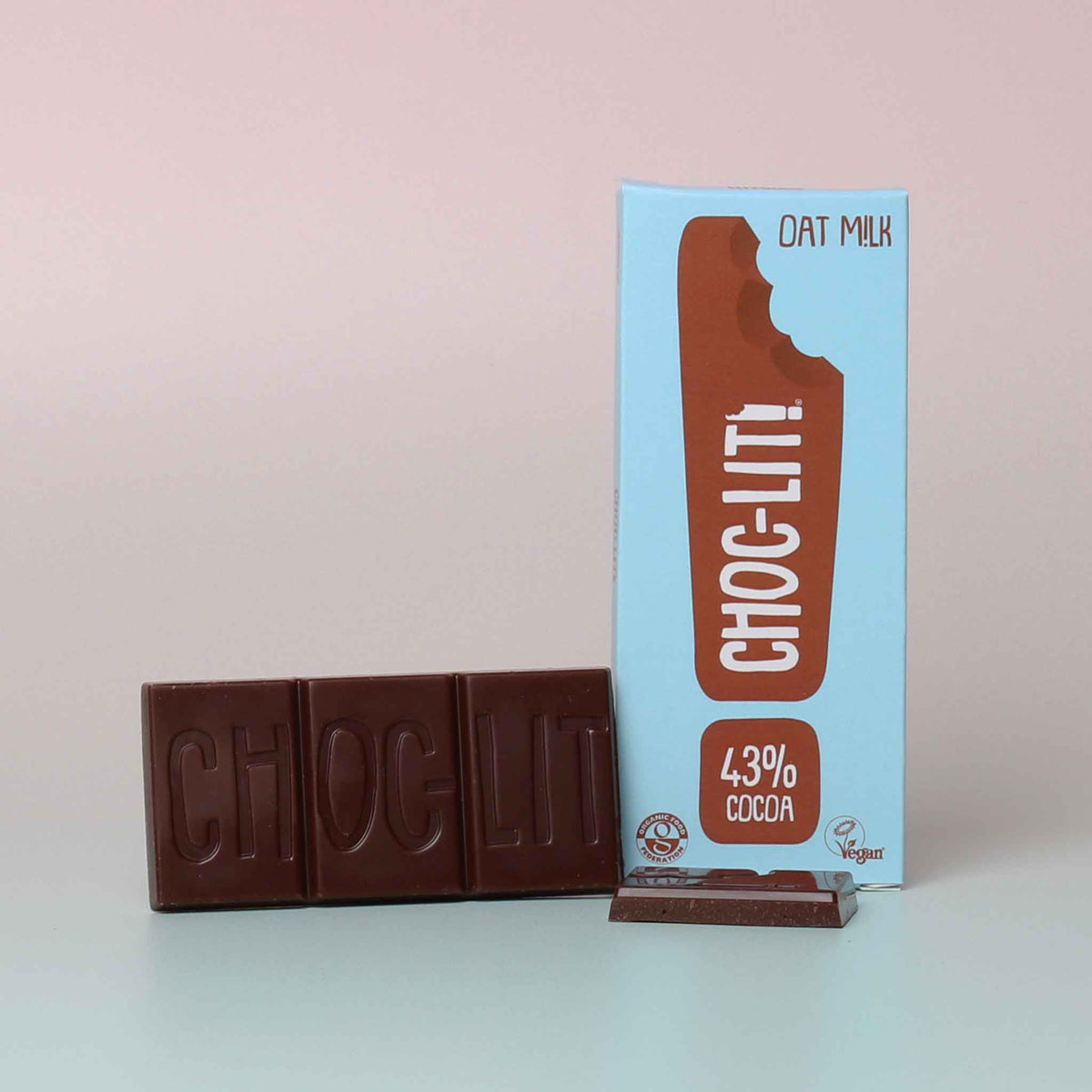 Choc-Lit! Oat M!lk Organic Chocolate Bar 30g – Little Green Basket