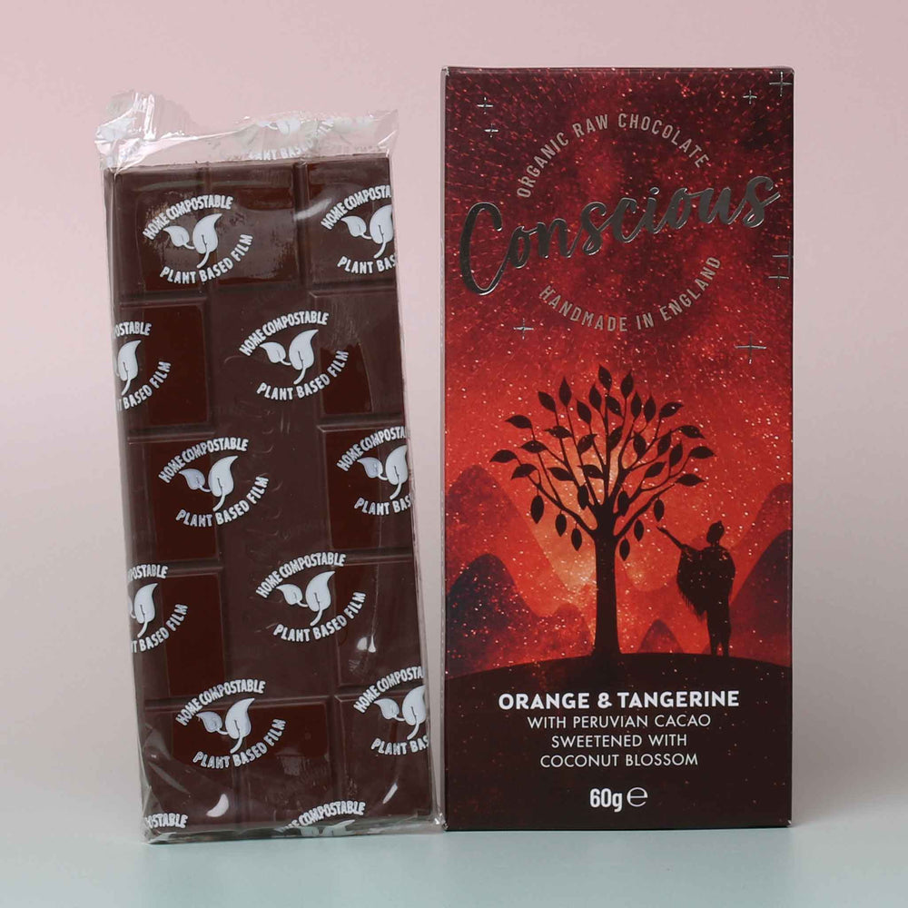 
                  
                    conscious orange tangerine vegan chocolate unboxed
                  
                