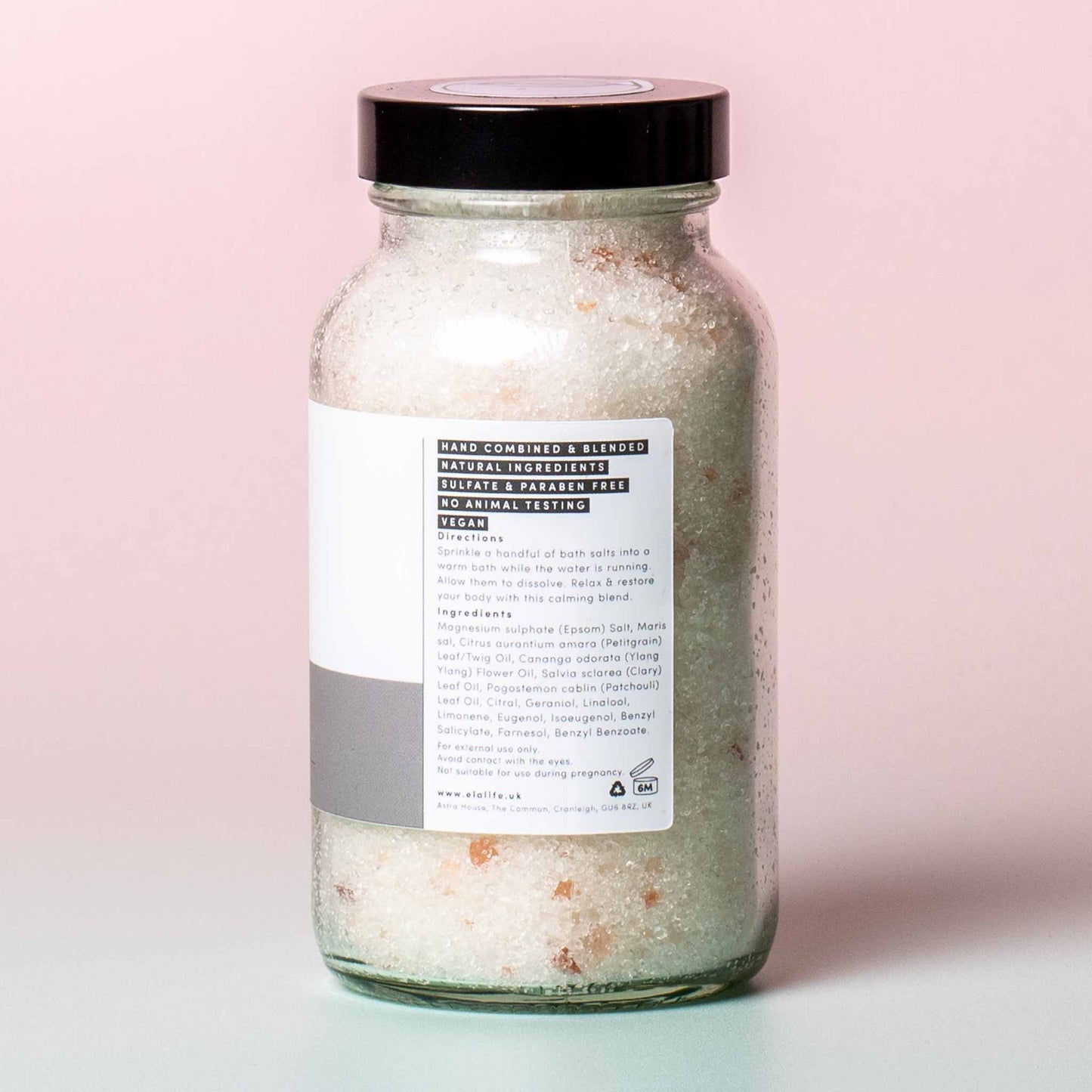 Elä Life - Rest No 5 Bath Salts Ingredients