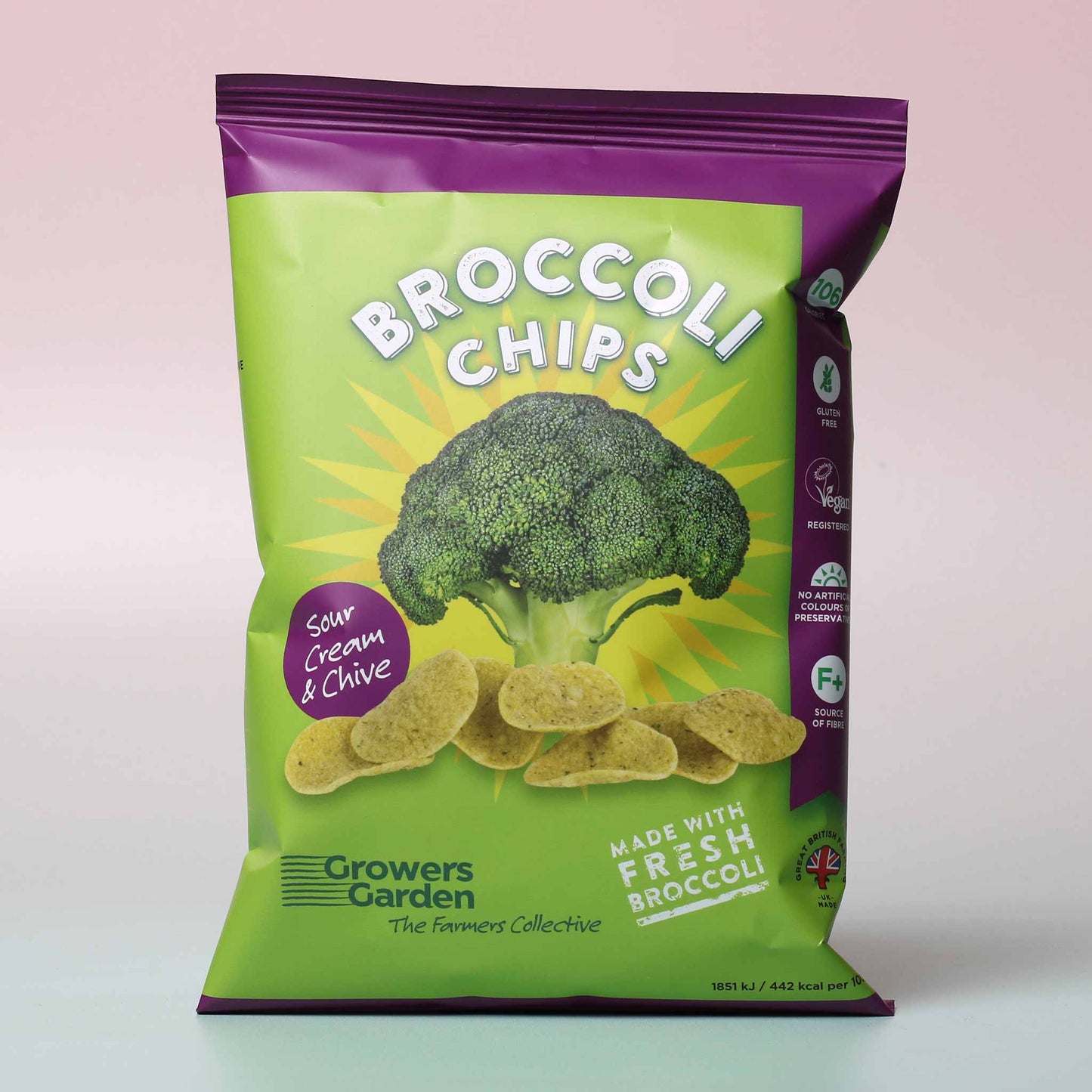 
                  
                    Growers Garden Broccoli Crisps - Sour Cream & Chive
                  
                