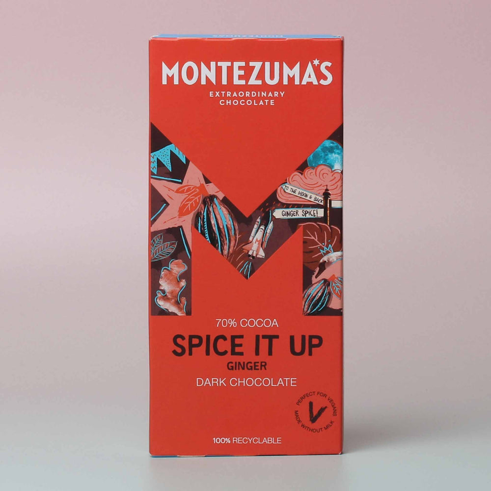 
                  
                    Montezumas - Spice It Up Ginger Dark Chocolate Bar
                  
                