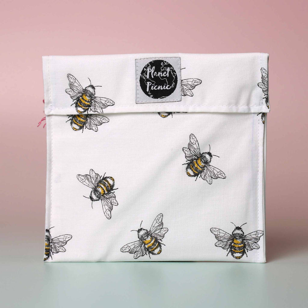 
                  
                    Planet Picnic - Reusable Sandwich Bag Bees
                  
                