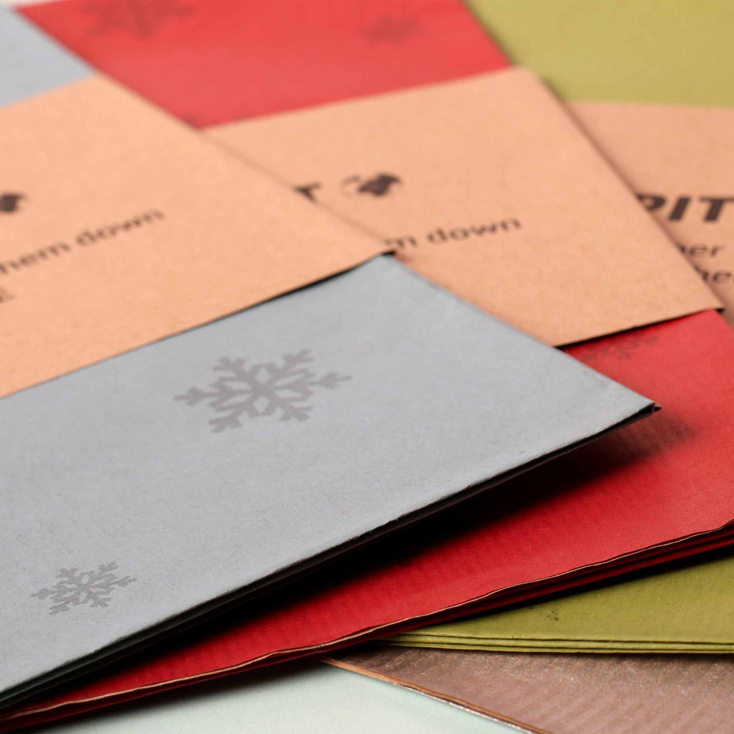 PlanetWrapIt - Snowflake Recycled Kraft Wrapping Paper