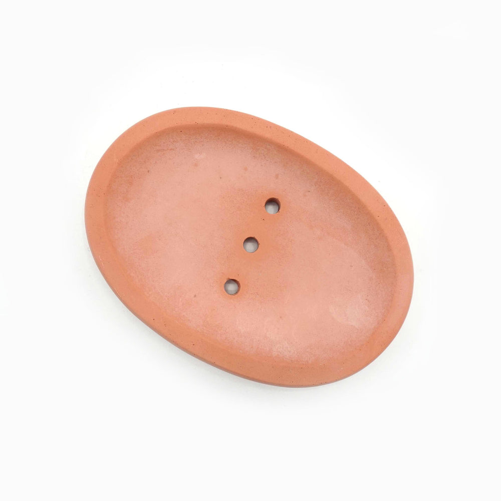 
                  
                    Gorgeous eco-friendly Jesmonite terracotta rose soap dish
                  
                