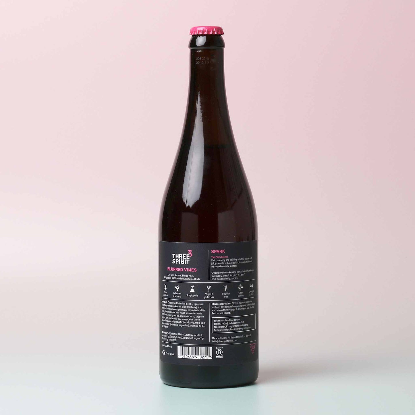 Three Spirit, Spark - Non-Alcoholic Fizz 750ml